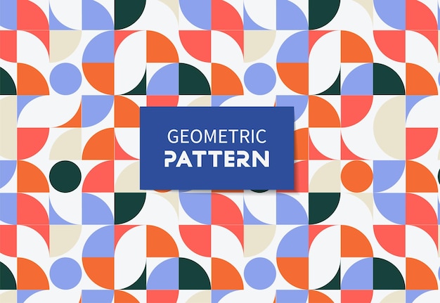 Geometrisch naadloos patroon Abstract patroon Vectorillustratie