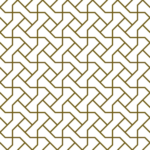 Geometrisch naadloos patroon in lijnen