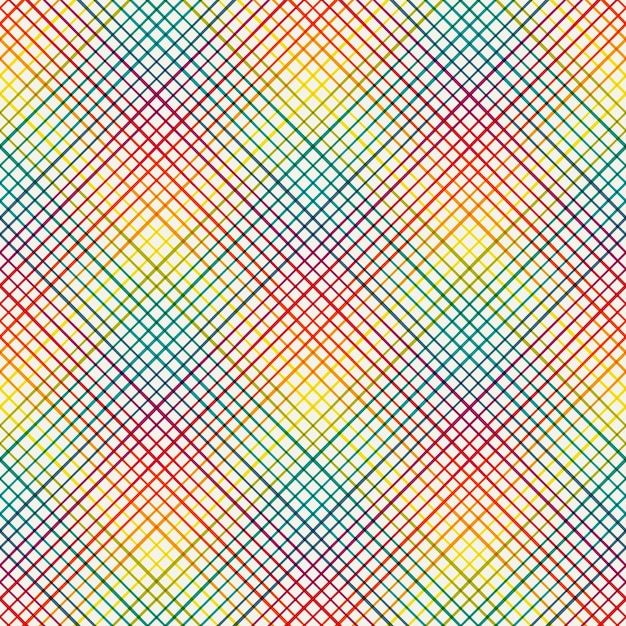 Geometrisch naadloos patroon met kruislijnen
