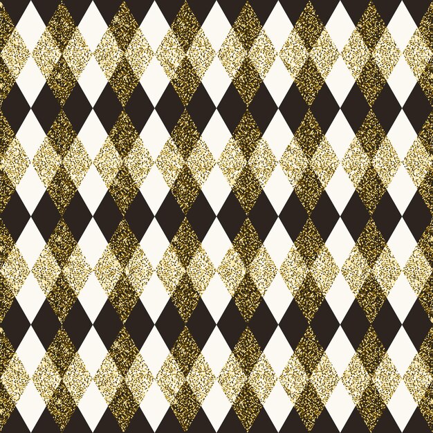 Geometrisch naadloos patroon met ruit