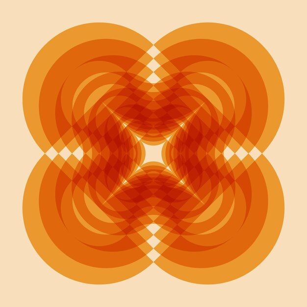 Geometrisch object met riso-afdrukeffect Vector grafisch element