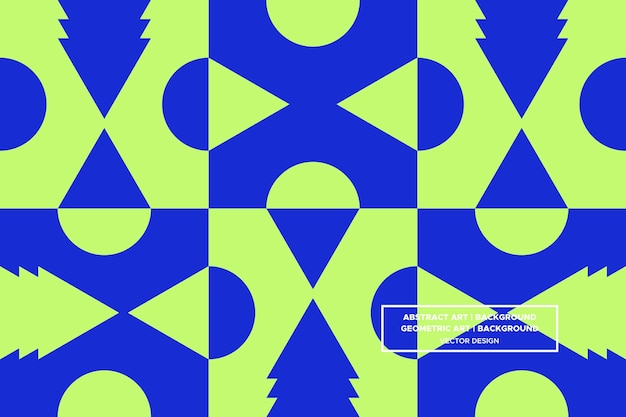 Geometrisch patroon Geometrische achtergrond Abstract achtergrond Website-ontwerpelementen Driehoeken Groen