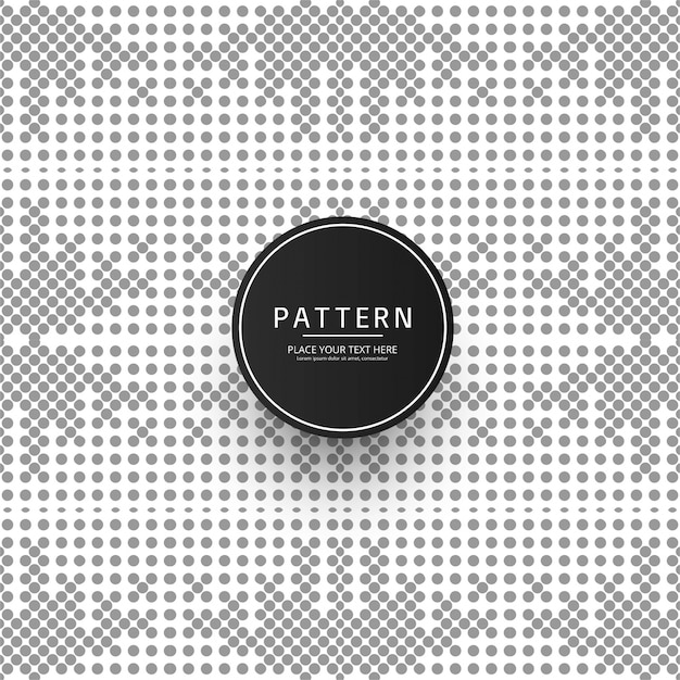 Geometrisch patroon gestippeld vectorontwerp