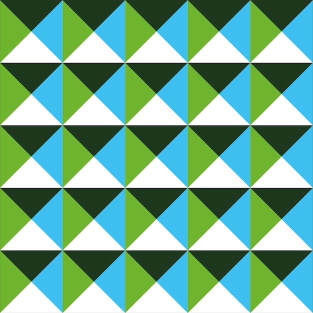 Geometrisch patroon groen