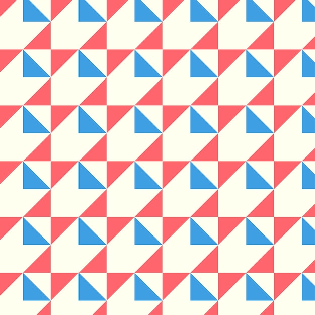 Geometrisch patroon met mooie kleurencombinatie. Naadloos patroon, achtergrond