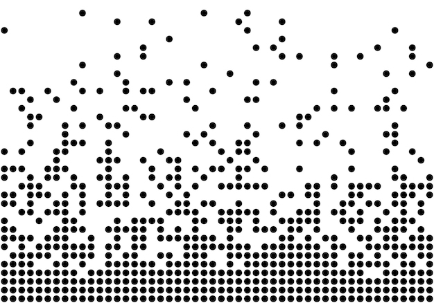 Geometrisch patroon Naadloos in één richting Cirkel