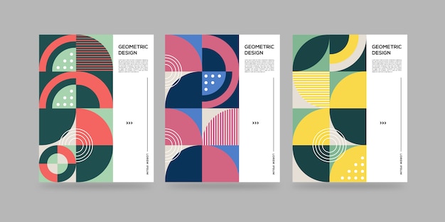 Vector geometrische abstracte covers