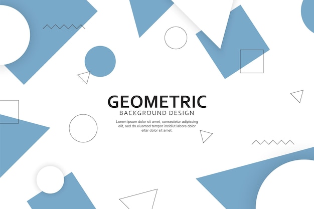 Geometrische achtergrond met abstracte veelhoekige vormen