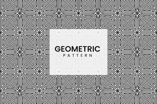 Geometrische Arabische naadloze lijnen patroon achtergrond