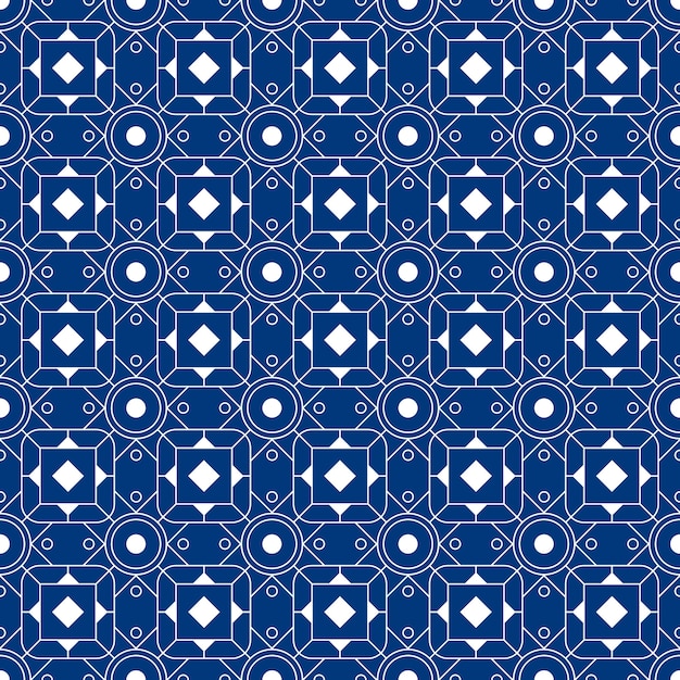 Geometrische batik naadloze patroon achtergrond.