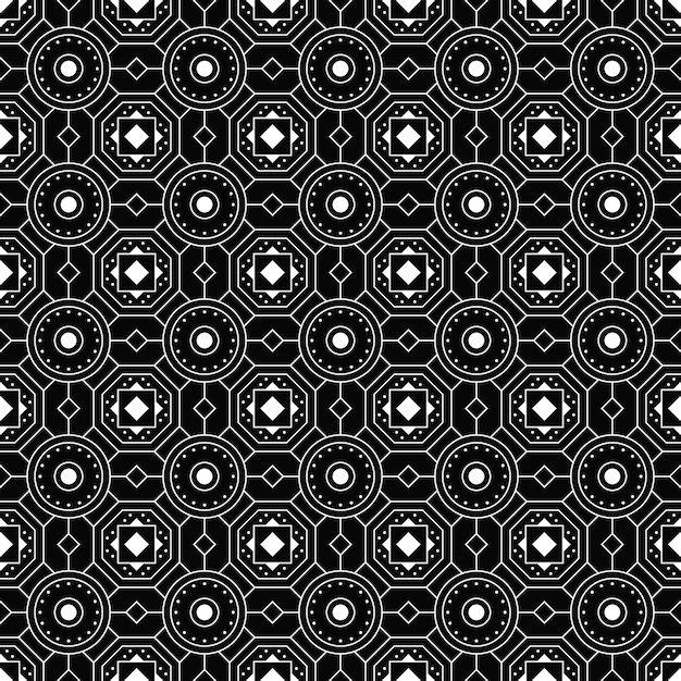 Geometrische batik naadloze patroon achtergrond.