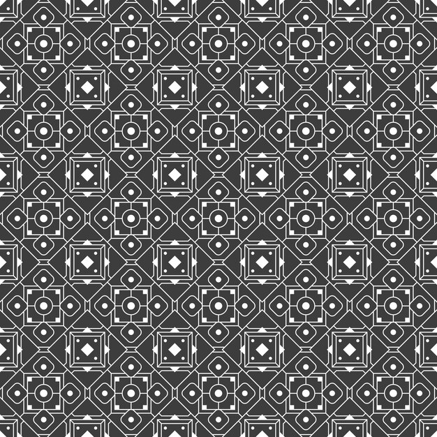 Geometrische batik naadloze patroon achtergrond.