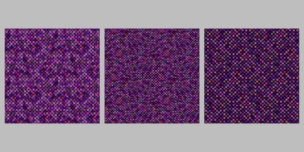 Geometrische cirkelpatroon achtergrond verzameling abstracte vectorgrafiek