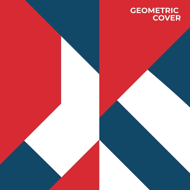 Geometrische Cover Boek Achtergrond Vectorillustratie