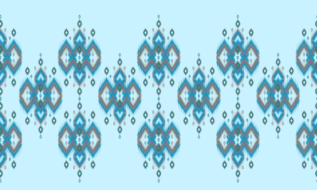 Geometrische etnische ikat patroon Oosters traditioneel ontwerp voor achtergrond.