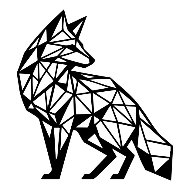 Vector geometrische fox_d