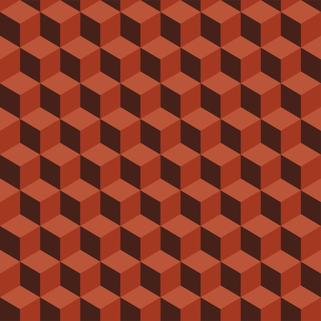 Geometrische kubus achtergrond vector illustratie 3d geometrische kubus patroon