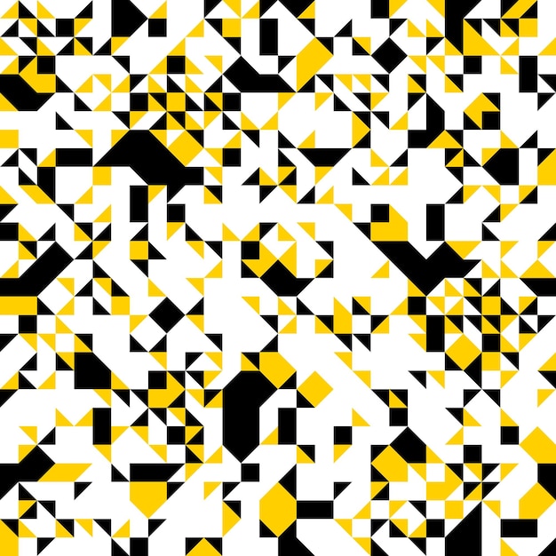 Geometrische mozaïek vector naadloze patroon, chaotische abstracte achtergrond voor wallpapers, inpakpapier of website achtergronden.
