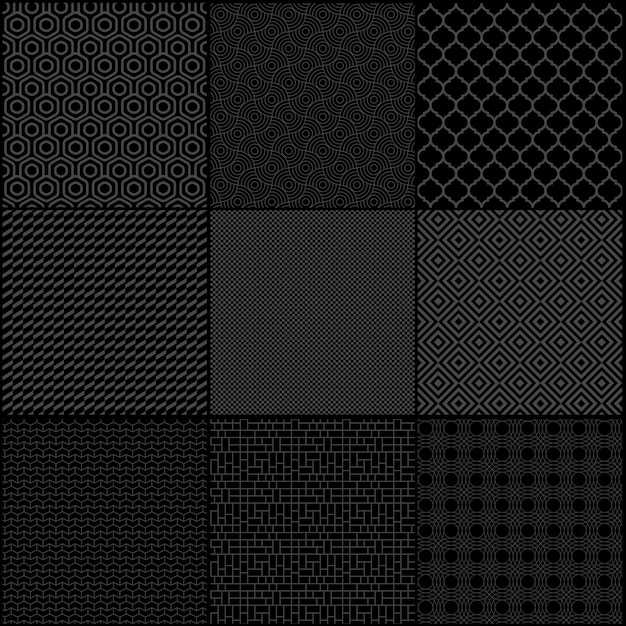 geometrische naadloze patrooninzameling