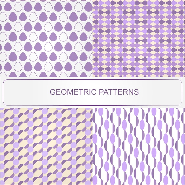 Geometrische patronen inpakken