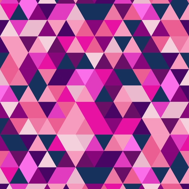 Geometrische patronen met blauw magenta en roze