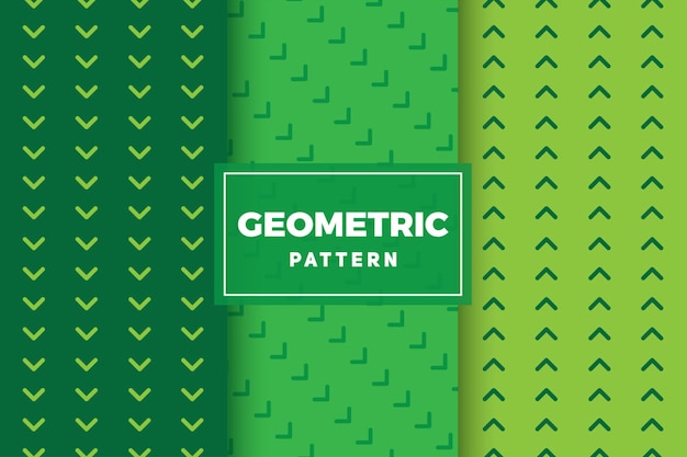 Geometrische patroon ingesteld. eenvoudige, minimalistische ontwerpen