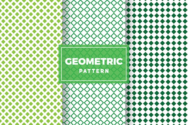 Geometrische patroon ingesteld. eenvoudige, minimalistische ontwerpen