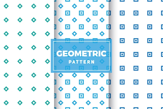 Geometrische patroon ingesteld. Eenvoudige, minimalistische ontwerpen