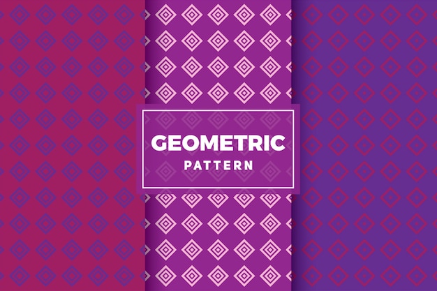 Geometrische patroon ingesteld. Eenvoudige, minimalistische ontwerpen