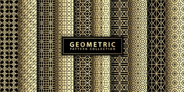 Vector geometrische patroonverzameling