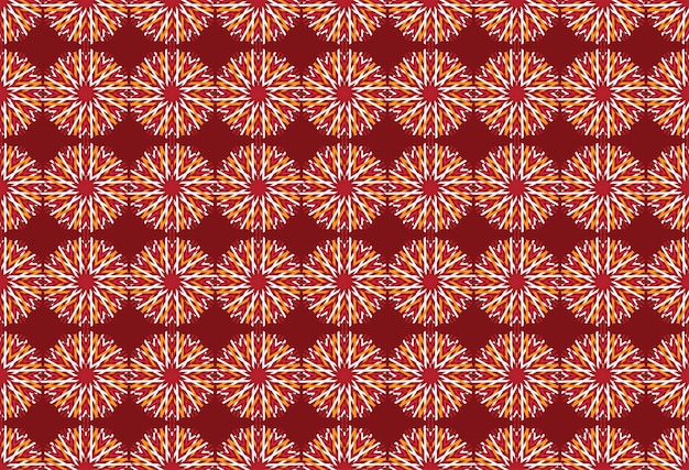 Geometrische vector achtergrond met sacrale tribale etnische elementen Traditionele driehoeken zigeuner