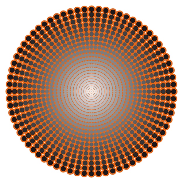 Geometrische vintage bal