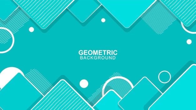 Geometrische vormachtergrond met modern design