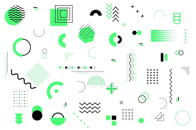 Geometrische vormen Abstract ontwerp