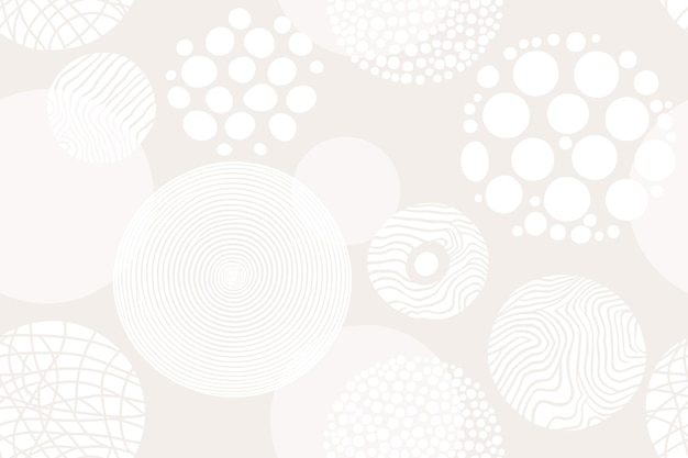 ジオメトリ サークル ラウンド パターン ローズ ゴールド抽象幾何学豪華なスタイルのシームレスなパターン エレガントでシックなベクトル イラスト表面デザイン生地包装紙