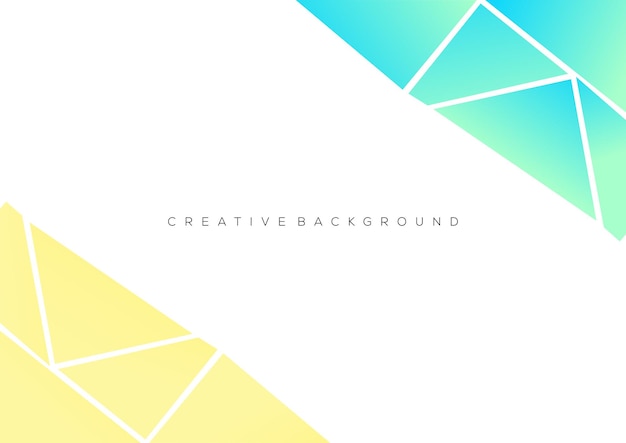 Geometry gradient colorful background design