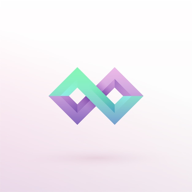 Vector geometry logo