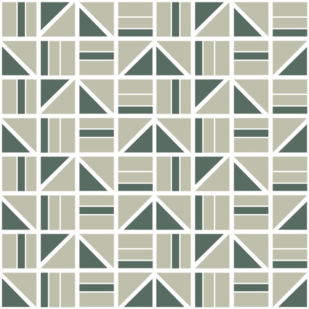 Geometry seamless pattern vector illustration