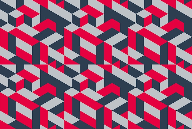 Geometry wallpaper and background red combine