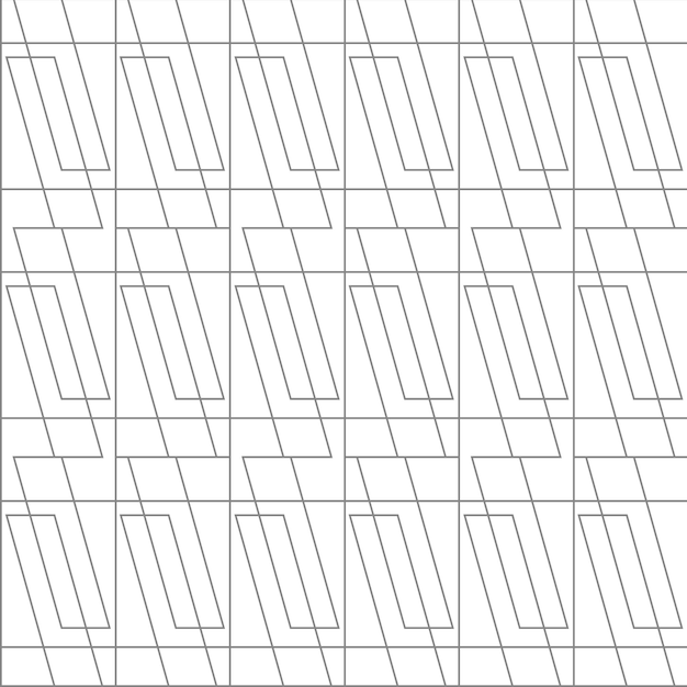 Geomteric Outline. Decorative vector seamless pattern. Repeating background Tileable wallpaper print