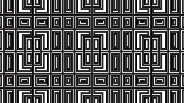 Geomtric lines seamless pattern