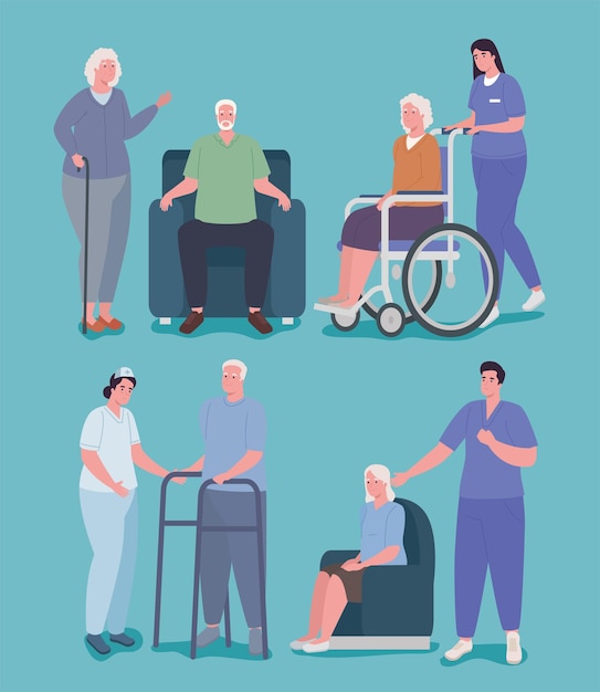 geriatrics nurses and grandparents