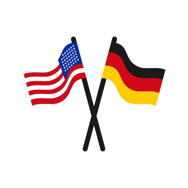 German american heritage month vector design