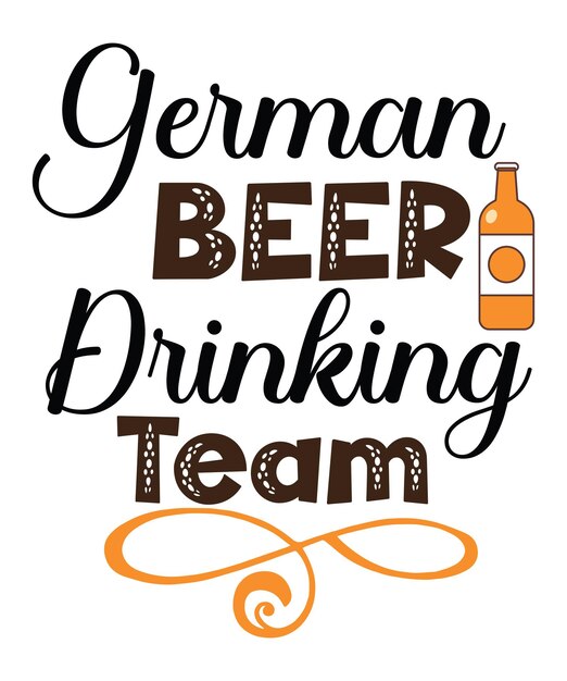 German beer drinking team