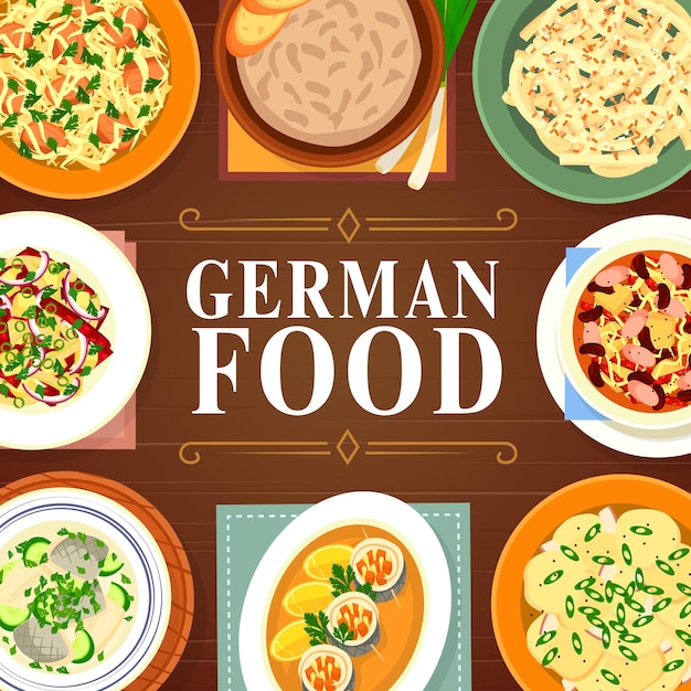 Немецкая кухня, традиционные блюда