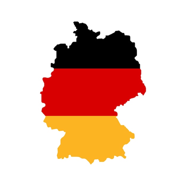 german map logo illustration design