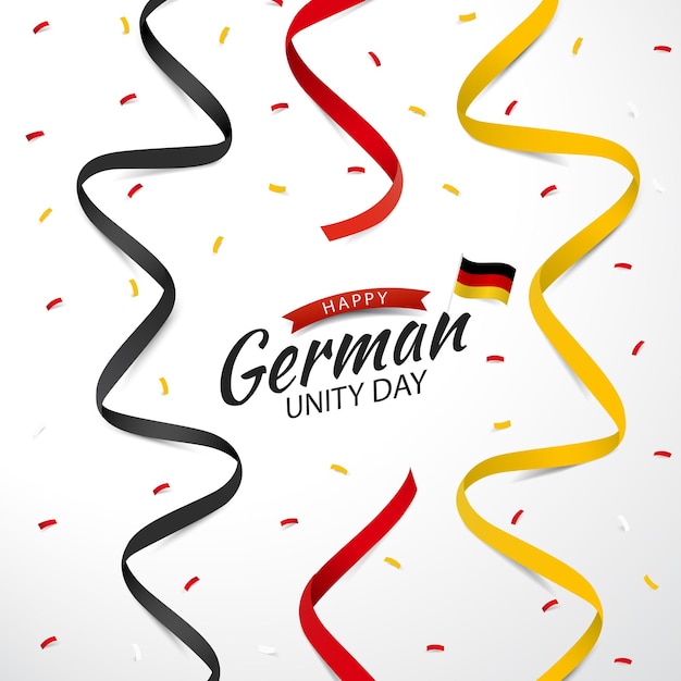 German Unity Day Ribbon