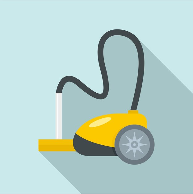German vacuum cleaner icon Flat illustration of german vacuum cleaner vector icon for web design