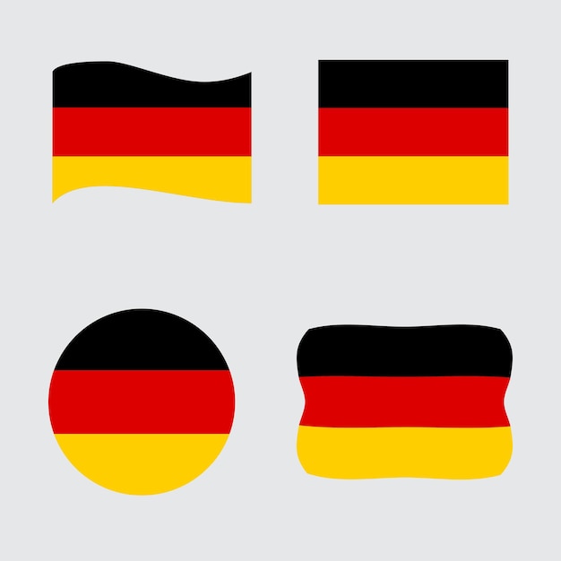 Vettore germany flag