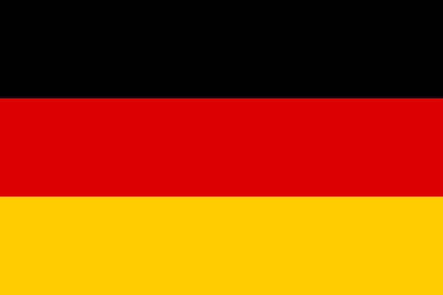 Vettore germany flag